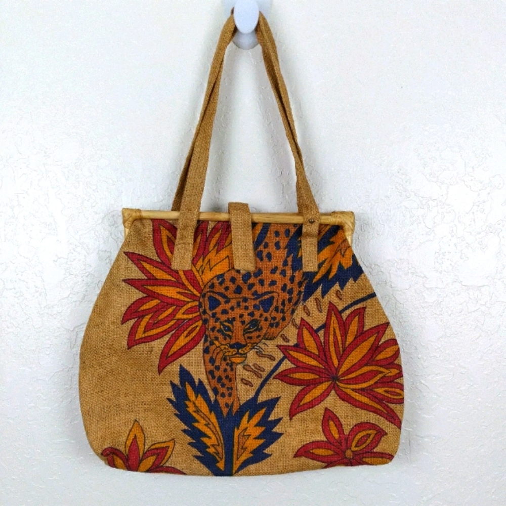 Jute Eco Friendly Tiger Tote